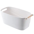 thumbnail image 1 of Bangcool Kitchen Storage Bin Hand-held Plastic Closet Shelf Basket Storage Organizer Bin, 1 of 10