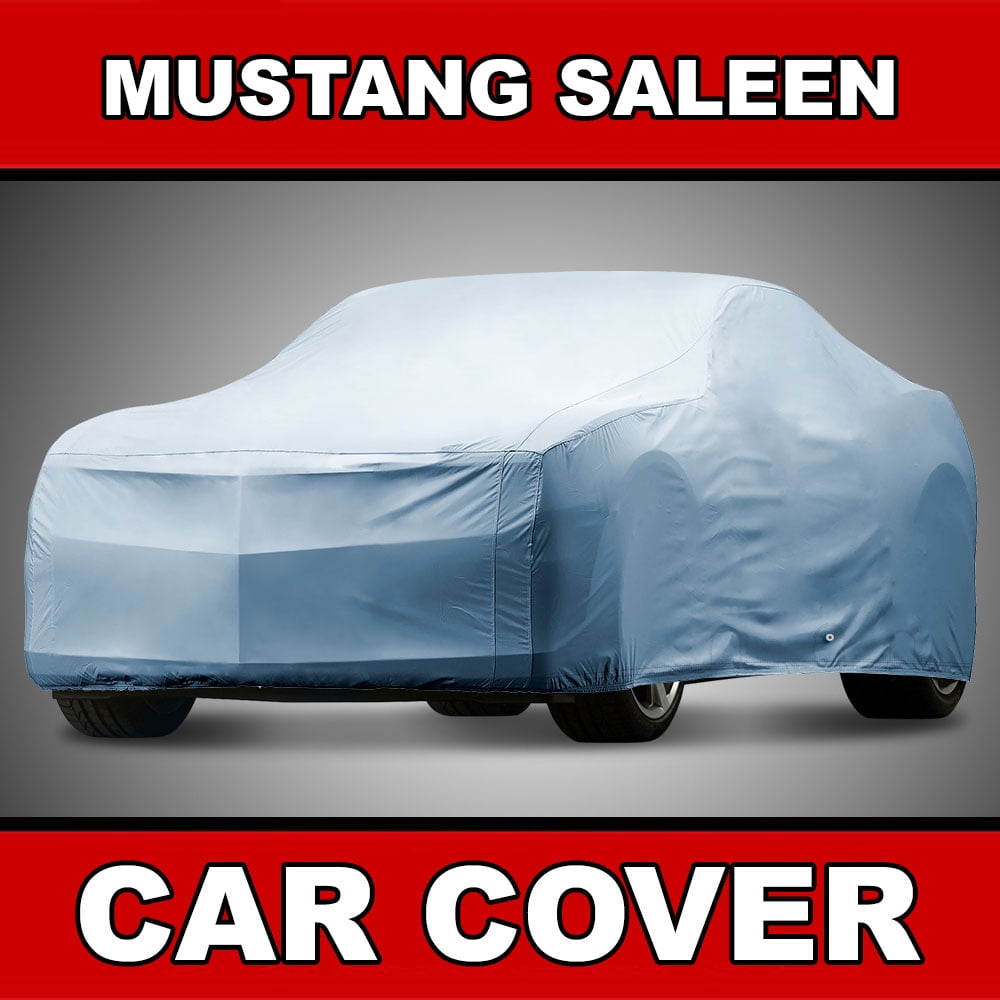 3 LAYER CAR COVER FORD MUSTANG WITH ATERMARKET SPOILER WATERPROOF NEW