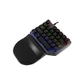 thumbnail image 1 of Teclado de Mano Batauro Nelore Switch Red Alámbrico RGB Negro, 1 of 3