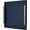 Blue, variant on Lvory Shagreen Decorative Tray Large Rectangle Coffee Table Tray for Ottoman Faux Leather Serving Tray with Brushed Gold Handles