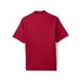 thumbnail image 3 of Lands' End School Uniform Men's Tall Short Sleeve Solid Active Polo, 3 of 3