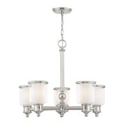 Livex Lighting - Middlebush - 5 Light Chandelier in Traditional Style - 25