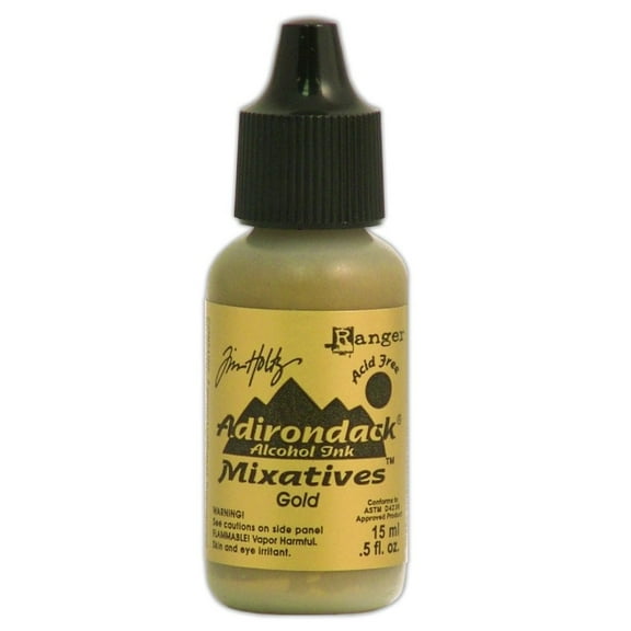 Ranger Tim Holtz Adirondack Alcohol Ink Mixatives Gold