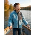 thumbnail image 3 of Rokka&Rolla Boys' Reversible Quilted Jacket Fleece Lined Puffer Coat, 3 of 12