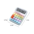 thumbnail image 3 of Birdeem Scientific Calculators Calculator Desktop Tablet Calculator Simples Ultra-Thin 12-Digit Screen Display Clear and Easy To Open and Read Office Student Business Gift Calculator, 3 of 6