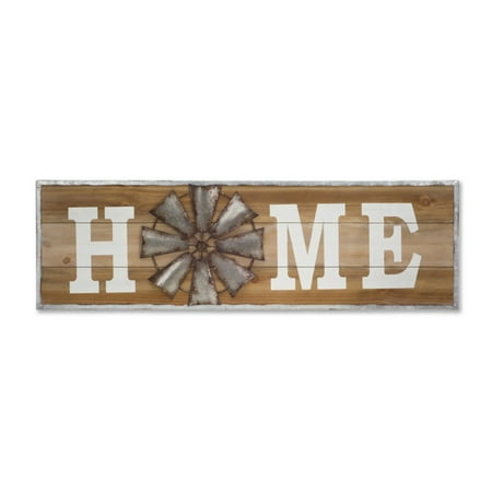 UPC 746427701549 product image for Pack of 2 Decorative Country Rustic Home Plaque with a Cut out Windmill 38.5