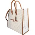 thumbnail image 3 of Michael Kors Mirella Large Vanilla PVC North South Tote, 3 of 4