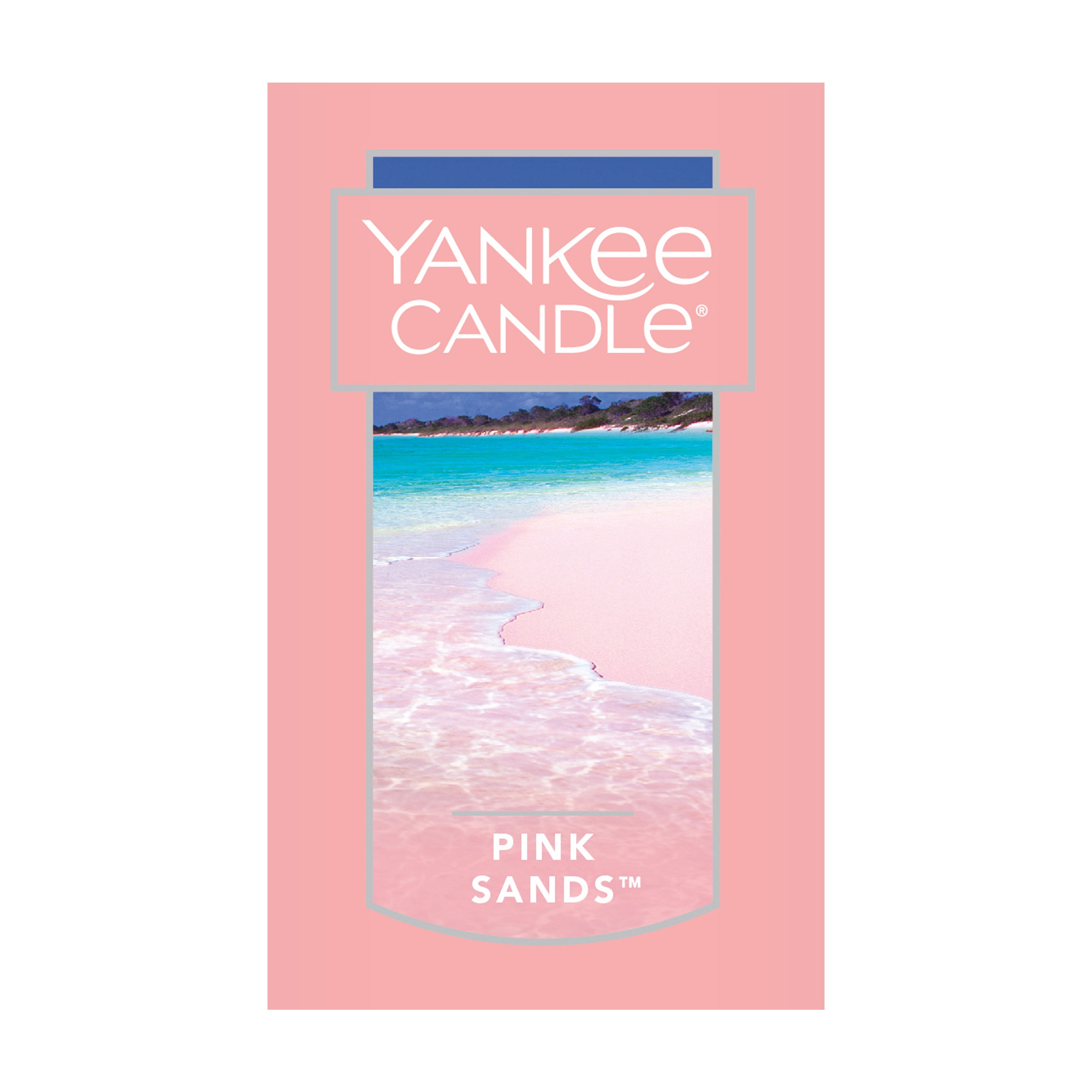 Yankee Candle Car Jar Ultimate Pink Sands Scent, Hanging Car Air