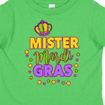 thumbnail image 4 of Inktastic Mister Mardi Gras with Crown and Dots Boys Toddler T-Shirt, 4 of 5