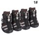 thumbnail image 1 of Greeniant Zapatos para mascotas Botas deportivas para interiores Malla Transpirable Clásico Algodón Cremallera Calzado para mascotas Ropa para mascotas marrón uno Greeniant PT000055-16B, 1 of 6