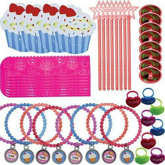 Happy Birthday Sweet Shop Favor Pack, Assorted, 48 Pieces
