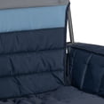 thumbnail image 2 of GCI Outdoor Comfort Pro Insulated Rocker Rocking Camping Chair with Cup Holder, Indigo, 2 of 9
