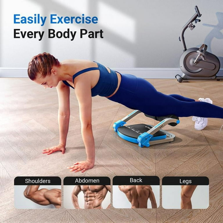 Sit-Up Exercise Equipment, Ab Crunch Machine Roll-up Machine