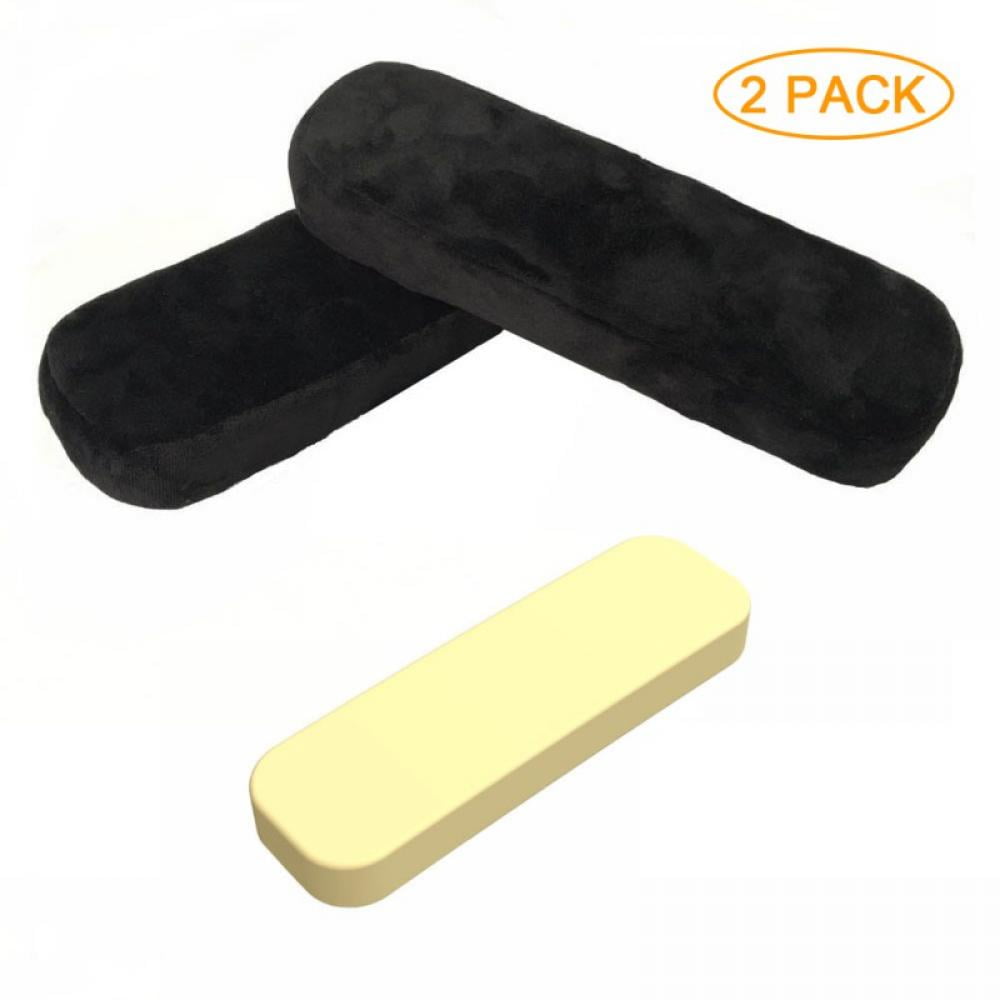 Chair Armrest Pads Memory Foam Office Chair Arm Cover Excellent Support and Cushioning for Elbows and Arms with 1pcs Pillow Covers 