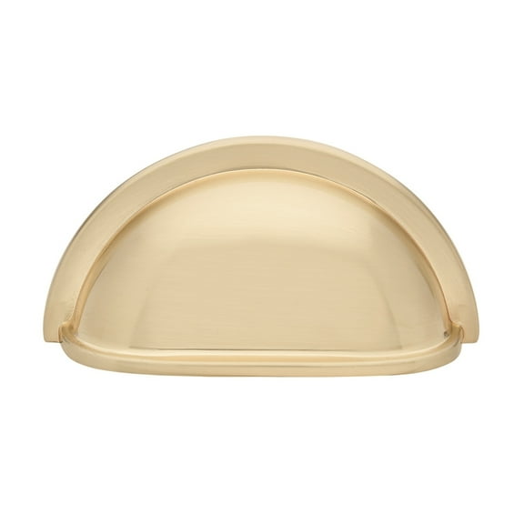 GlideRite 3 Inch Center to Center Classic Bin Pull Cabinet Hardware Cup Handle Pack of 25