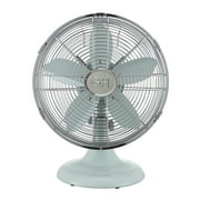 Good Housekeeping 3-Speed Oscillating Desk Fan, Breezewave (92604)