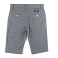 thumbnail image 2 of Buyless Fashion Boys Shorts Pants Flat Front Cotton Casual Straight Cut - 18S1624-S-CHM-5, 2 of 7