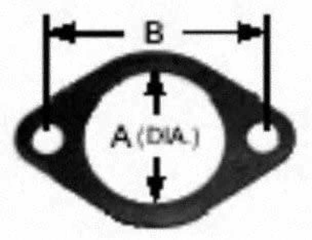 AP Exhaust Exhaust Pipe Flange Gasket P/N:9081 Fits select: 1990-1995 NISSAN PATHFINDER, 1993-1995 ISUZU RODEO
