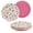 Pink, variant on DTFMZOV Paper Plates Disposable, 30 Pack 7 inch Pink Floral Decorative Plates for Bridal Showers, Weddings, Tea Party, Cake Dessert Plates, Party Supplies