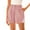 Pink, variant on Seductiva Beige Clothing Shorts for Women Womens Summer High Waist Shorts Zippered Wrap Hem Wide Leg Shorts Relaxed Fit Casual