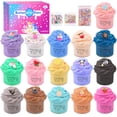 thumbnail image 1 of Minimantequilla Slime Kit Dauwiaow para niños, paquete de 16 unidades, con aroma, 1 of 7