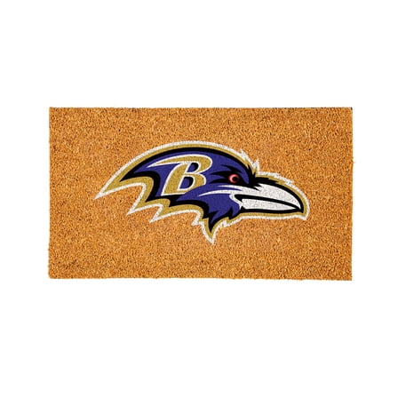Baltimore Ravens 28" x 16" Logo Turf Mat