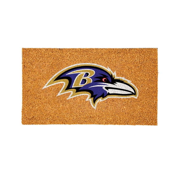 Baltimore Ravens 28" x 16" Logo Turf Mat