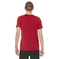 thumbnail image 5 of BELLA + CANVAS Texture Crew Neck T-Shirt for Men, Short Sleeve Tee, Cotton-Poly Blend, Red, 2XL, 5 of 5