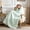 Mint Green, variant on Summer Cooling Comforter Quilts, 59 x 39 Inch Double Sided Ice Silk Blankets, Lightweight Breathable Bedspreads, for Hot Sleepers in Home Bedroom Travel Use