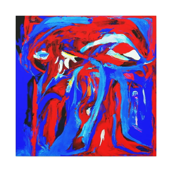 Storm Upon Sunrise Blooms - Canvas