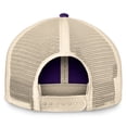 thumbnail image 4 of Men's Top of the World Purple LSU Tigers Heritage Waylon Trucker Adjustable Hat, 4 of 4