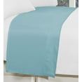 thumbnail image 3 of Elegant Comfort 1500 Premium Hotel Quality 1-Piece Flat Sheet, Softest Quality Microfiber - California King Aqua Blue, 3 of 4