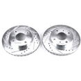 thumbnail image 2 of Power Stop JBR503XPR Evolution Drilled & Slotted Rotors -Front Fits select: 2000-2006 NISSAN SENTRA, 1989-1994 NISSAN 240SX, 2 of 4