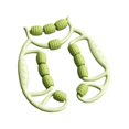 thumbnail image 4 of Rodillo de masaje de piernas Masaje de tejido profundo Accesorios multifunción Ligero 12 Verde, 4 of 8