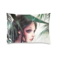 thumbnail image 1 of BSDHOME Le Dernier Bain Deisign Pillowcase Pillow Cover Two Sides Printing 20x30 Inches, 1 of 1