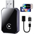 thumbnail image 2 of Adaptador Inalámbrico CarPlay Actualizado para IOS y Android Auto: Bluetooth 5.0, Plug & Play, Conexión Automática, Control por Voz, 2 of 5