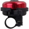 thumbnail image 3 of MINI-FACTORY Bike Bell for Adults Kids, Loud Crisp Clear Sound Bicycle Bell for Outdoor Cycling Safe Ring Horn Cycling Accessories (Left-Hand Use) - Red, 3 of 4