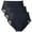 A-Black 3 PACK, variant on Xmarks Period Underwear for Women 4-Layer Seamless Leak-proof Menstrual Period Panties Postpartum Menstrual Protective Briefs Mid Rise Ladies Panties Briefs Plus Size Menstrual Physiological Panties