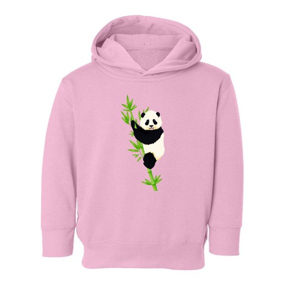 Panda Climbing Bamboo Tree Hoodie Toddler -Image by Shutterstock, 2 Toddler