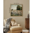 thumbnail image 2 of Drsoum Vintage Flower Landscape Wall Art 16x16in Natural Framed Classic Retro Wildflower Wall Prints Farmhouse Kitchen Bathroom Office Decor, 2 of 5