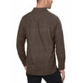 thumbnail image 2 of Freedom Foundry Men’s Chamois Flannel Shirt, Brown, Large, 2 of 4