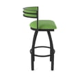 thumbnail image 4 of 861 Artemis 36" Swivel Bar Stool with Black Wrinkle Finish and Graph Parrot Seat and Back, 4 of 5