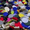 thumbnail image 4 of FabricLA Craft Felt Circles Gold | Bulk Assortment | 1-Inch Diameter | Perfect for DIY Projects & Decorations 200 pieces, 4 of 4