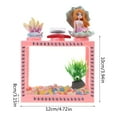 thumbnail image 2 of Small Betta for Tank DIY Aquariums for Kids Mini Plastic Terrariums Tiny Transparent Cages for Bug and Reptile Collectin, 2 of 3
