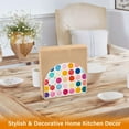thumbnail image 6 of Yayeee Napkin Holder for Table Kitchen Paper Tissue Organization, Colorful Circles, 6 of 8