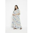 thumbnail image 3 of Gypsie Blu Women Kaftans Long Plus Size Caftan Dresses Summer Evening Maxi Dress Online, 3 of 7