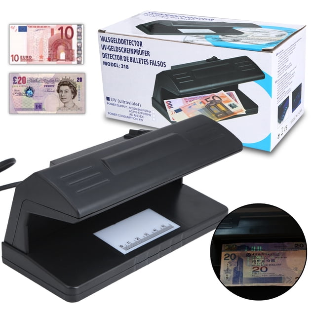 Detector de dinero Wdftyju Comprobador práctico de billetes