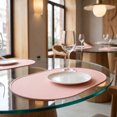 thumbnail image 2 of Unique Bargains 6 Pack Silicone Placemats for Kitchen Dining Table Decor Pink 21"x11", 2 of 7