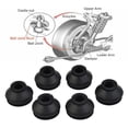 thumbnail image 5 of YaBelDa 6Pc Replacement Ball Joints Boots Dust Cover Tie Rods Ends Kit Rubber Black Part, 5 of 5