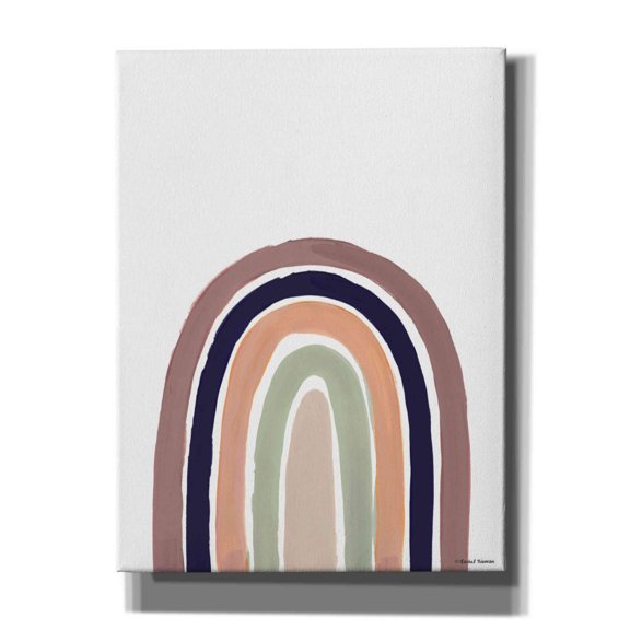 Epic Graffiti 'The Modern Rainbow' by Rachel Nieman, Canvas Wall Art, 12"x16"